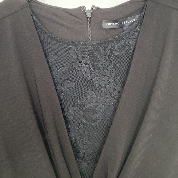 WHBM Lace Inset Top - Picture 4 of 6